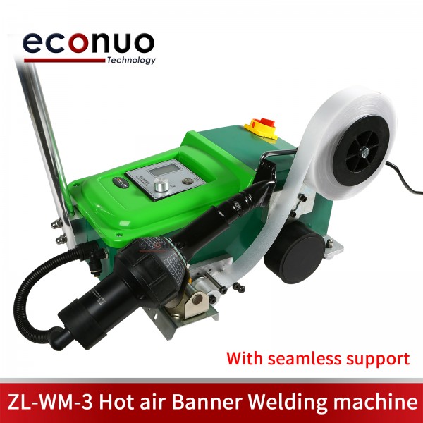 ZL-WM-3 Hot Air Banner Welding Machine(With Seamless Support)