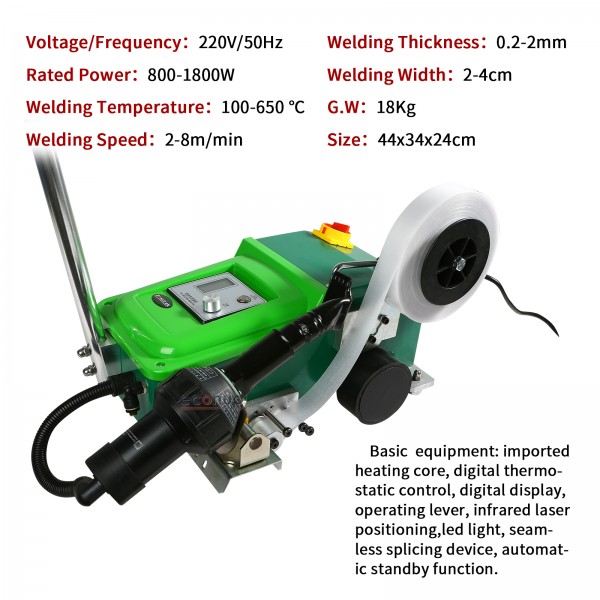 ZL-WM-3 Hot Air Banner Welding Machine(With Seamless Support)