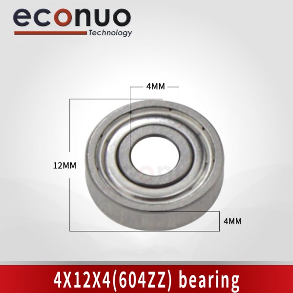 4X12X4MM  604ZZ Bearing