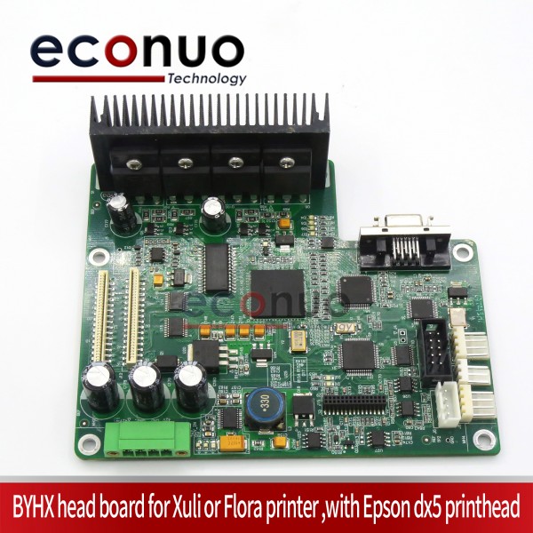 BYHX Main Board For Xuli Or Flora Printer With Epson DX5 Printhead