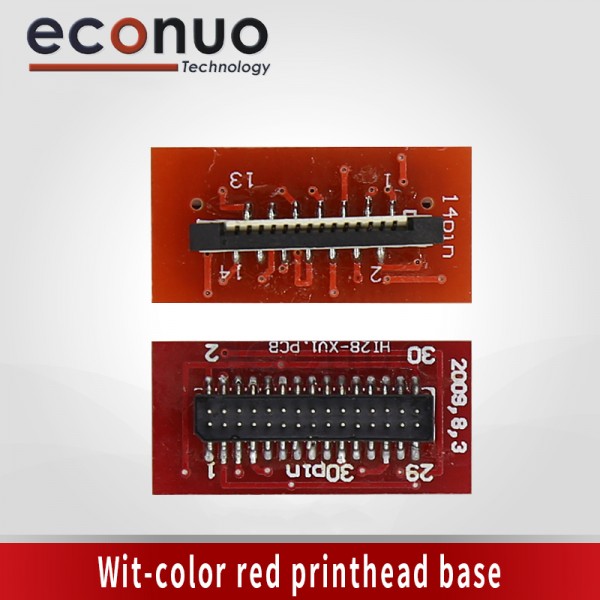  Wit-color Red Printhead Base