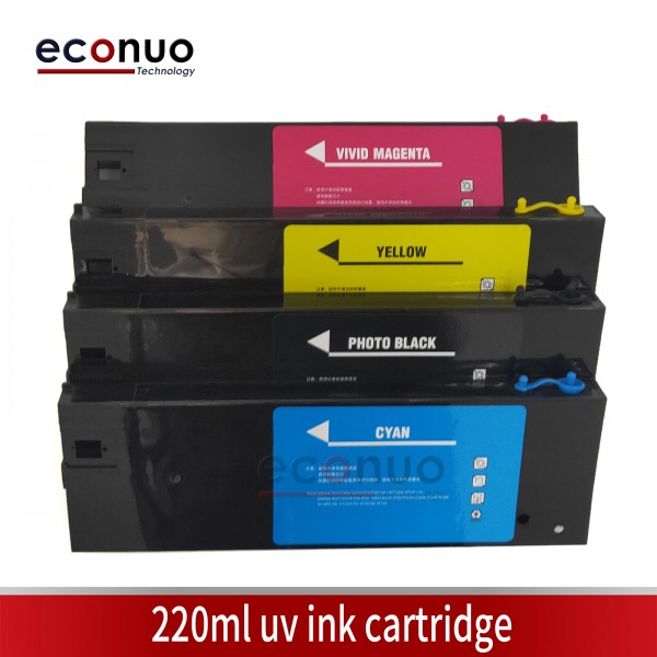  UV 4 Color 220ml ink cartridges
