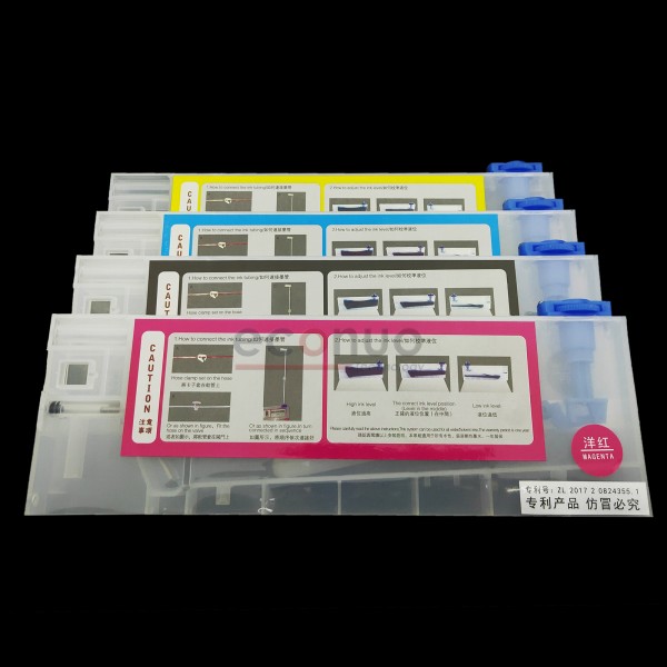 220ml Transparent Ink Cartridges(Double Needle Without Hole)