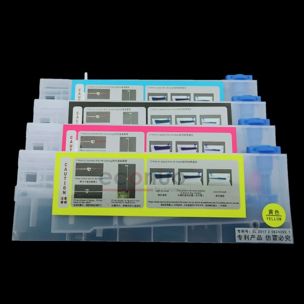 220ml Transparent Ink Cartridges(Single Needle+Single Guide Rod Without Hole)