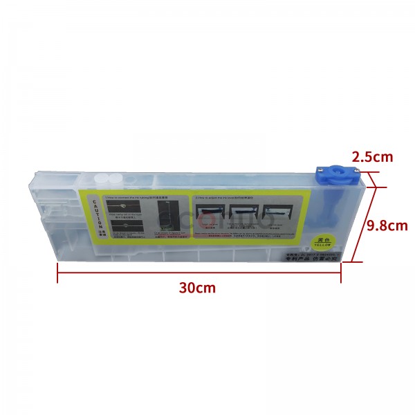 220ml Transparent Ink Cartridges Single Needle +2 Holes