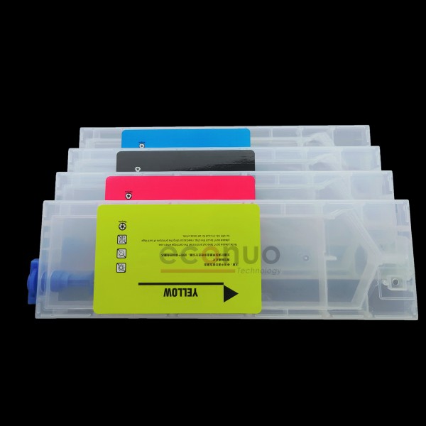 220ml Transparent Ink Cartridges Single Needle Vertical Without Hole