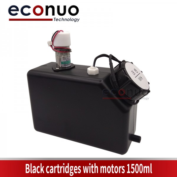 1500ml UV Black Ink Cartridge Motors