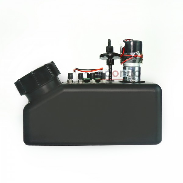 500ml Black Ink Tank Ink Cartridge Stirrer Float Filter Metal Joint With Alarm 