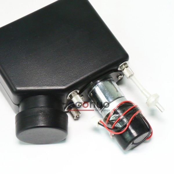 250ml Black Ink Tank  Ink Cartridge Sub Tank Stirrer/Motor/Filter/Metal Connector