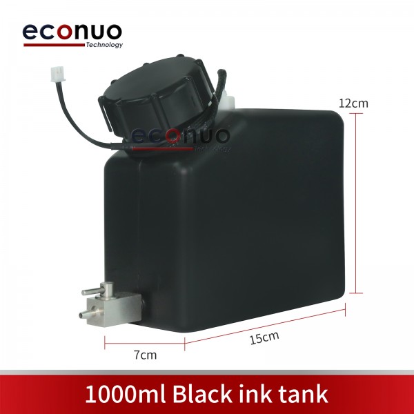 1000ml Ink Cartridge With Two-Way Metal Calve/ Ink Level Sensor