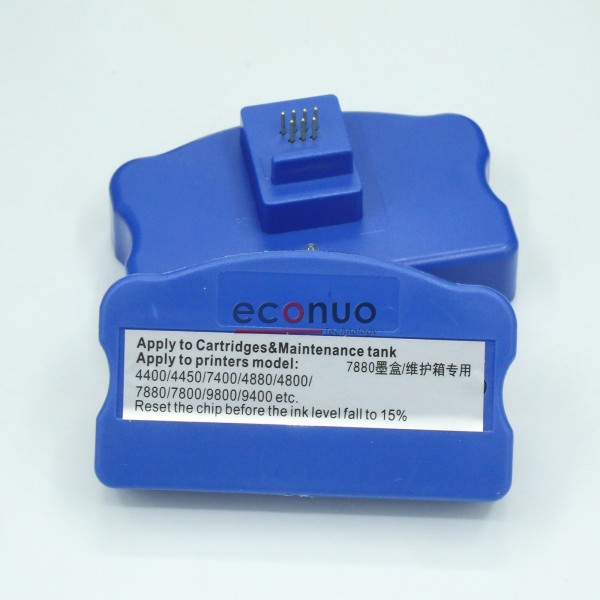 Epson 7880 Ink Cartridges Maintenance Tank Chip Resetter