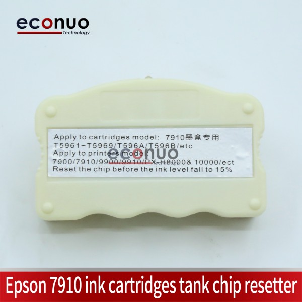 Epson 7910 Ink Cartridges Tank Chip Resetter: