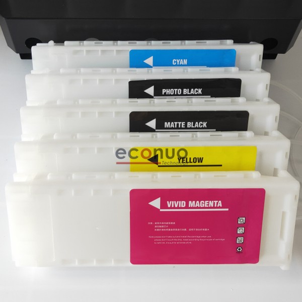 White 5+5 Ink Bulk System Epson T3000 T7000