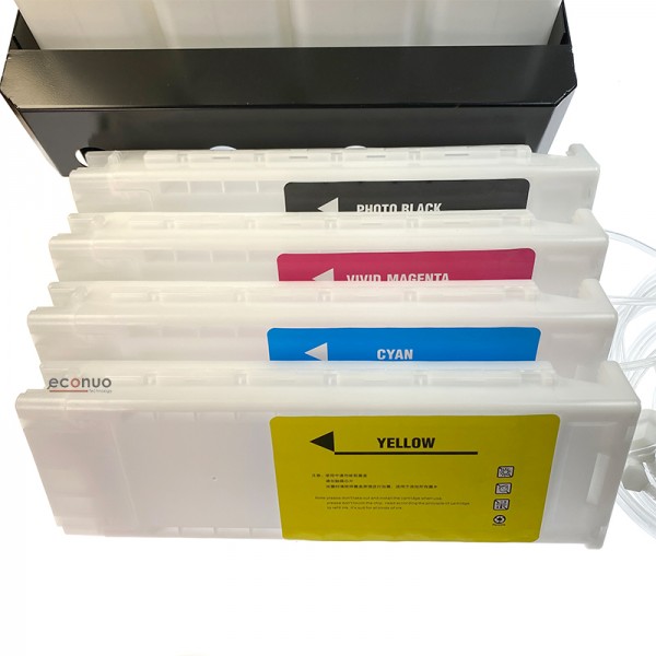 White 4+4 bulk system Epson SC30610 with chips