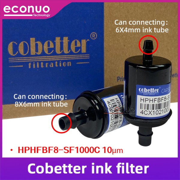 Original  New Cobetter Ink filter HPHFBF8-SF1000C 10um Micron Ink filter 
