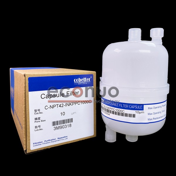 Original Cobetter Capsule Filter Allwin Flora Gongzheng Machine Printer  Ink Filter 5 Micron C-NPT42-INKPPC0500C/10 Micron C-NPT42-INKPPC1000C 10um