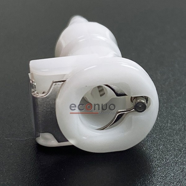 PMC Series connector  Panel mount hose barb /Elbow-hose-barb Non valved shown/ In-line hose barb Fittings Plastic Pipe Fittings