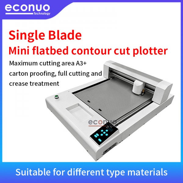 NY4030C Single Blade Mini flatbed contour cut plotter DTF Cutting Machine vehicle film cutting machine