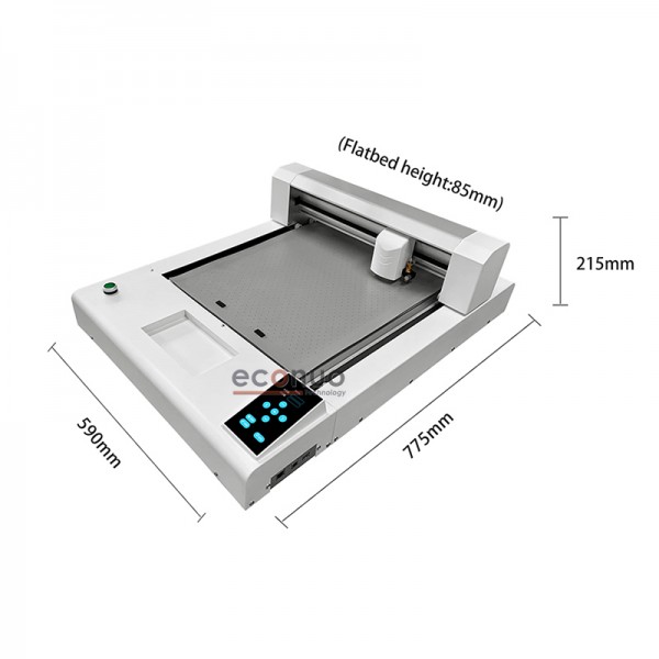 NY4030C Single Blade Mini flatbed contour cut plotter DTF Cutting Machine vehicle film cutting machine