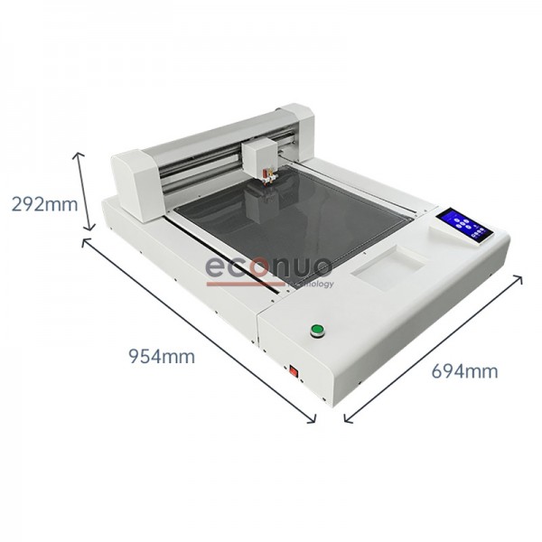 Best Quality NY5035DC Double Blade Mini flatbed contour cut plotter for vinyl sticker film paper cutting area 500x350mm