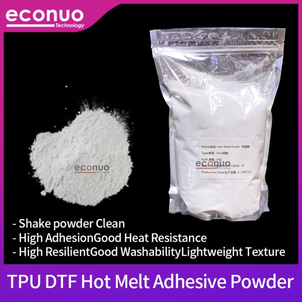 Best Quality Heat Transfer Soft 500g 1kg Glue Hot melt Adhesive Hot Melt White TPU DTF Powder For Heat Transfer DTF Printer