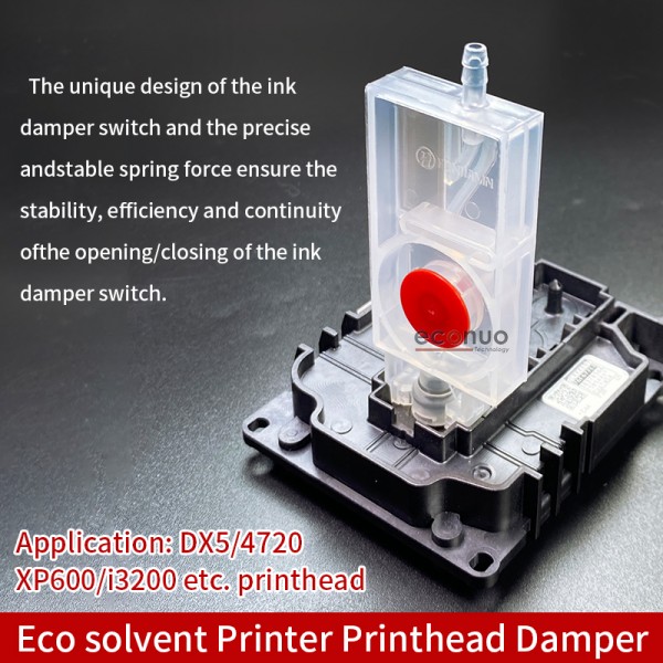 Solvent Printer Printhead DX5 XP600 TX800 4720 5113 i3200 Patent Damper