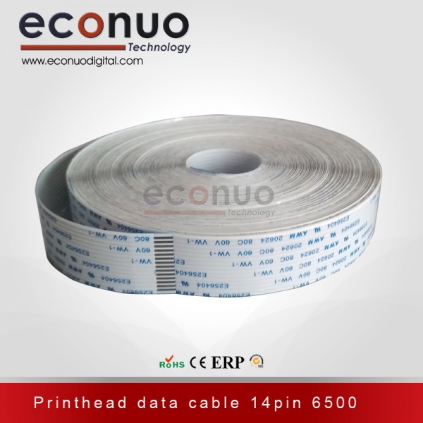 14P Long Printhead Data Cable 1.25mm spacing 