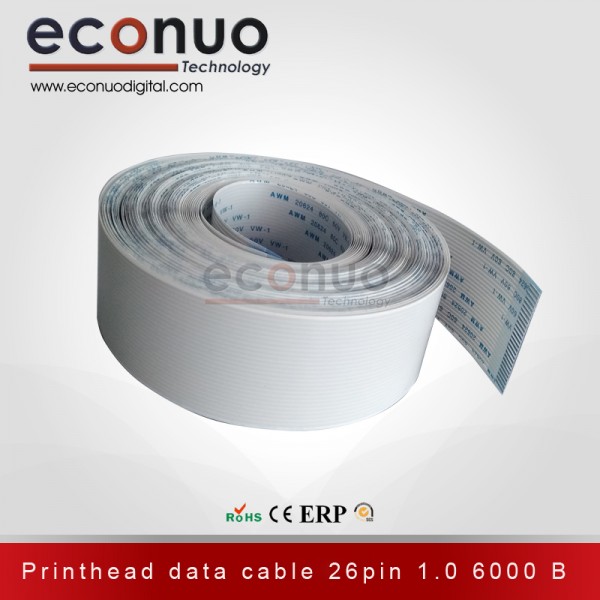 Wit-color Printhead Data Cable  26pin 1.0/1.25mm spacing 