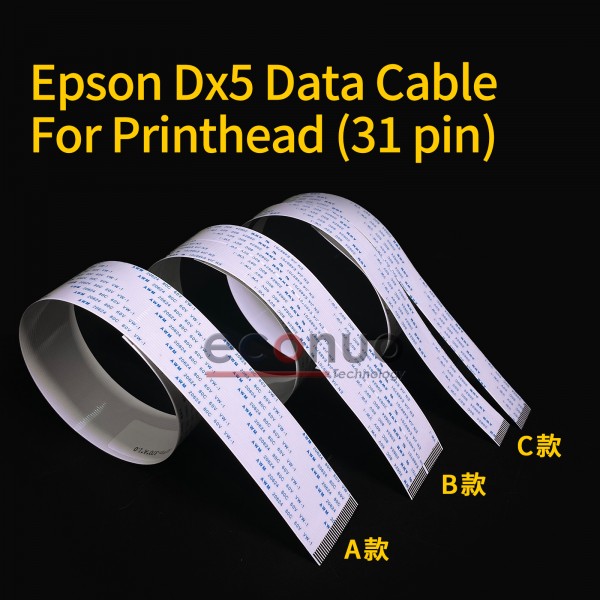 Epson DX5 Printhead  Data Cable 31pin 1.0mm spacing