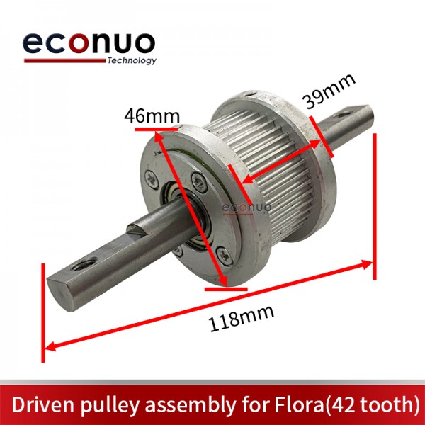Flora Polaris LJ320P Driven pulley assembly for Flora 42 tooth