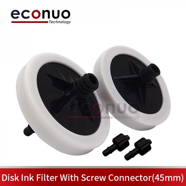 5 /10/20 Micron AKN Disk Ink Filter With Screw Connector  