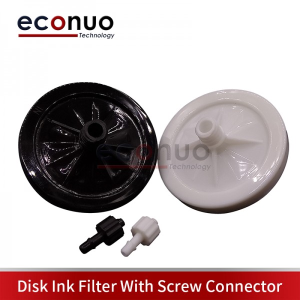 45MM AKN Disk Ink Filter With Screw Connector 5/10/20μm