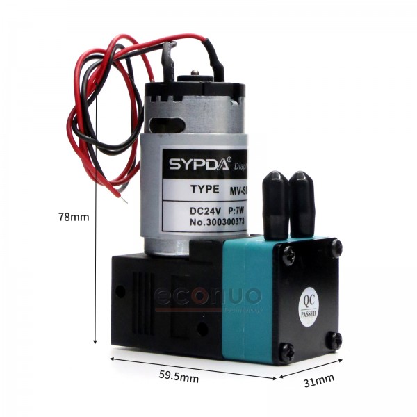SYPDA 7W 24VDC 300mlmin UV Big Ink Pump MV-SD300E