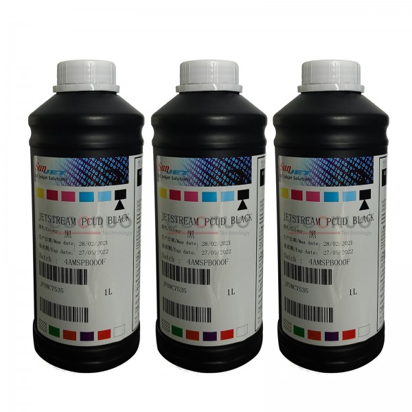 Black Sunjet Jtestream Pcud UV Ink 7535 