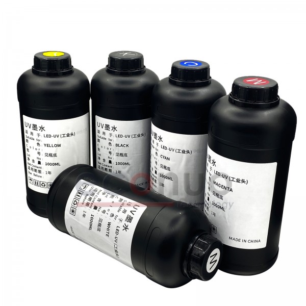   1000ML LED UV Ink For Spectra Polaris Seiko Ricoh Head