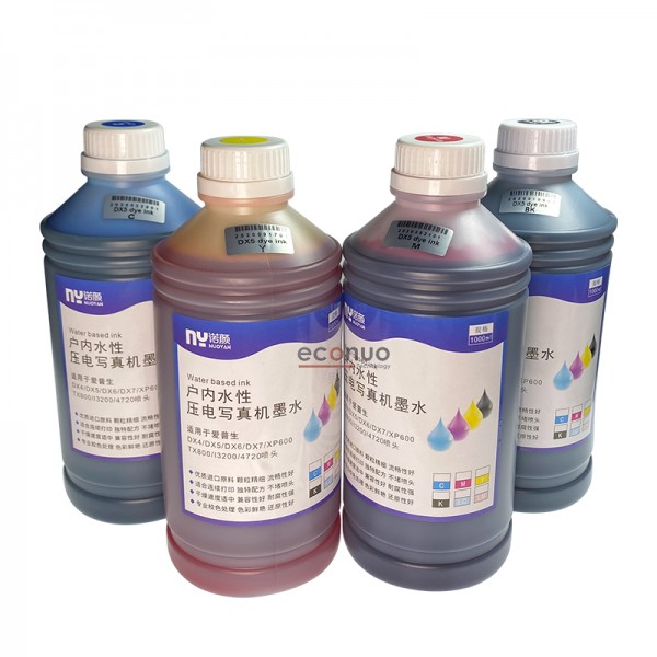 Indoor Printer Ink Water based Ink For Epson DX5/DX7/5113/XP600/TX800/3200/4720 Printhead