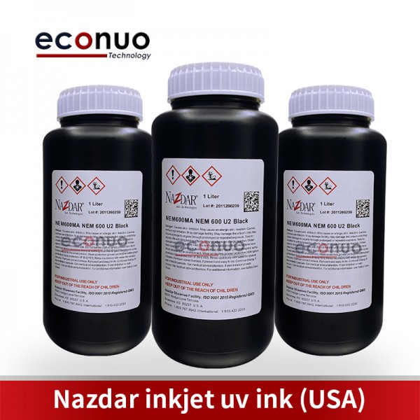 Nazdar Inkjet UV Ink (USA) Black