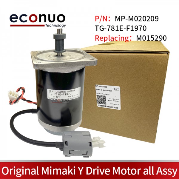 Original Mimaki Y DRIVE MOTOR ASSY for Mimaki cjv150/cjv300/jv150/jv300 MP-M020209 Replacing  MP-M015290