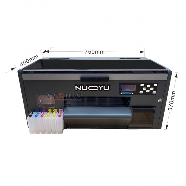 NY-A301DTFMINI/NY-A3017DTFMINI Single Head Mini DTF Pigment Printer 7 Fluorescent Colours