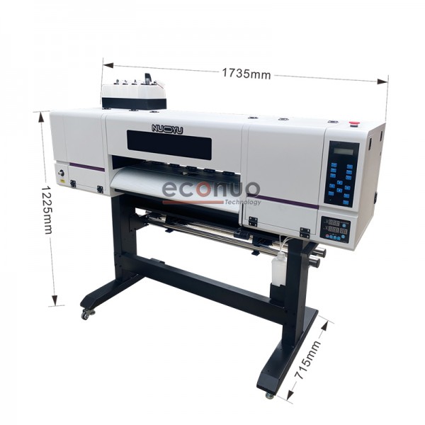 NY-602WDTF Double Heads DTF Pigment Printer with Shake Powder