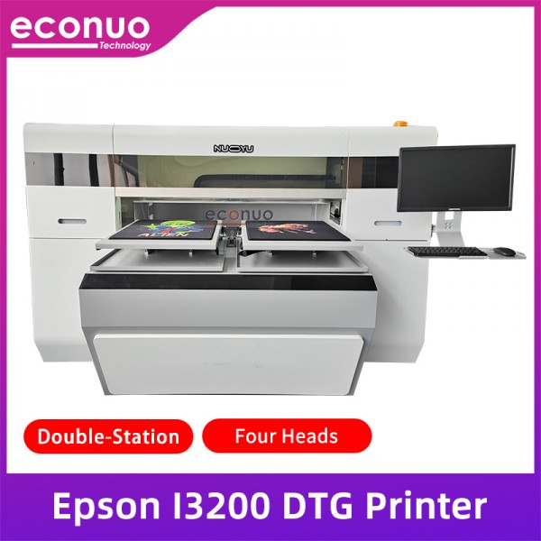 NY-604ADTG Epson I3200 Four Heads Double-Station DTG Printer 