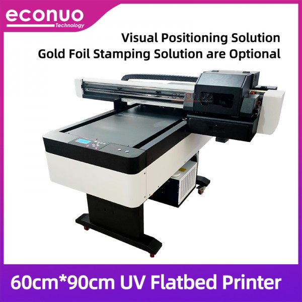 NY-F6090B UV Flatbed Printer (Visual Positioning Solution & Gold Foil Stamping Solution are Optional)