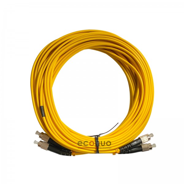 Round Head Double Cores Optical Fibre Date Cable