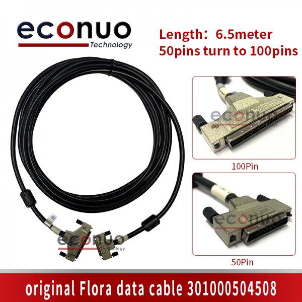 Original Flora Data Cable 50Pins Turn To 100Pins 6.5Meter 301000504508