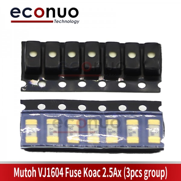 Mutoh VJ1604 Fuse Koac 2.5AX (3pcs Group)