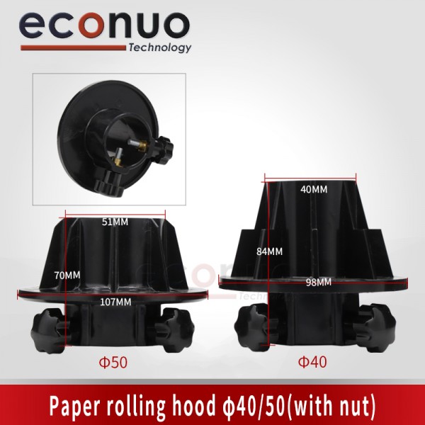 Paper Rolling Head φ40/50 With Nut 