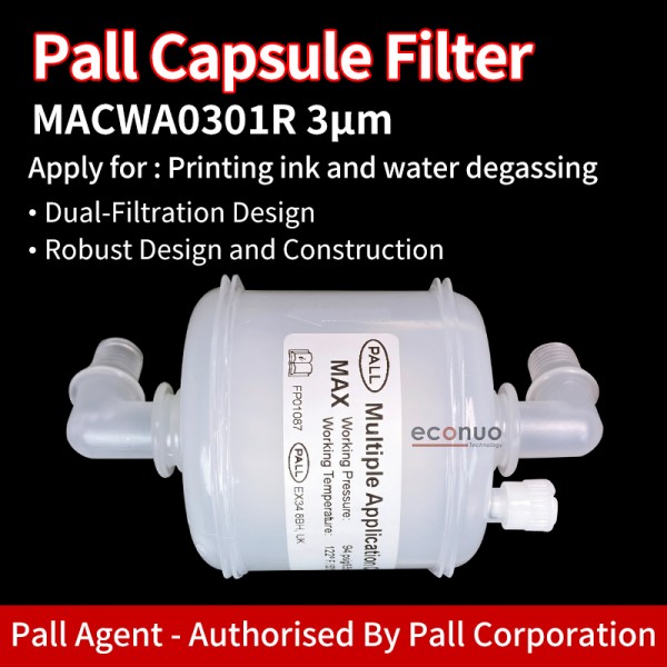 PALL Capsule Ink Filter for Pall Filter MACWA0301R