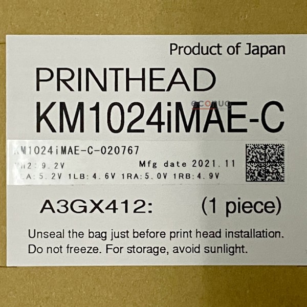 Konica KM1024i MAE-C (13PL） original printhead