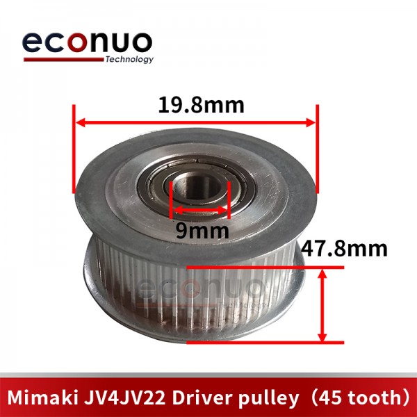Mimaki JV4 JV22 Driver Pulley 45 Tooth