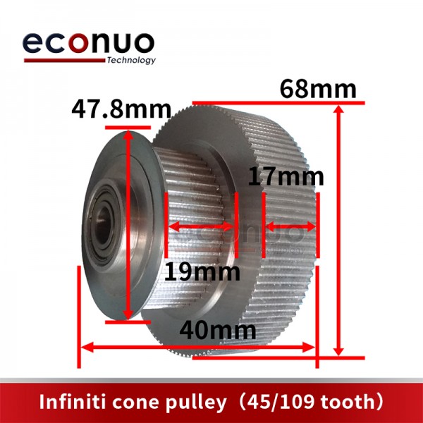 Infiniti Cone Pulley 45/109 Tooth